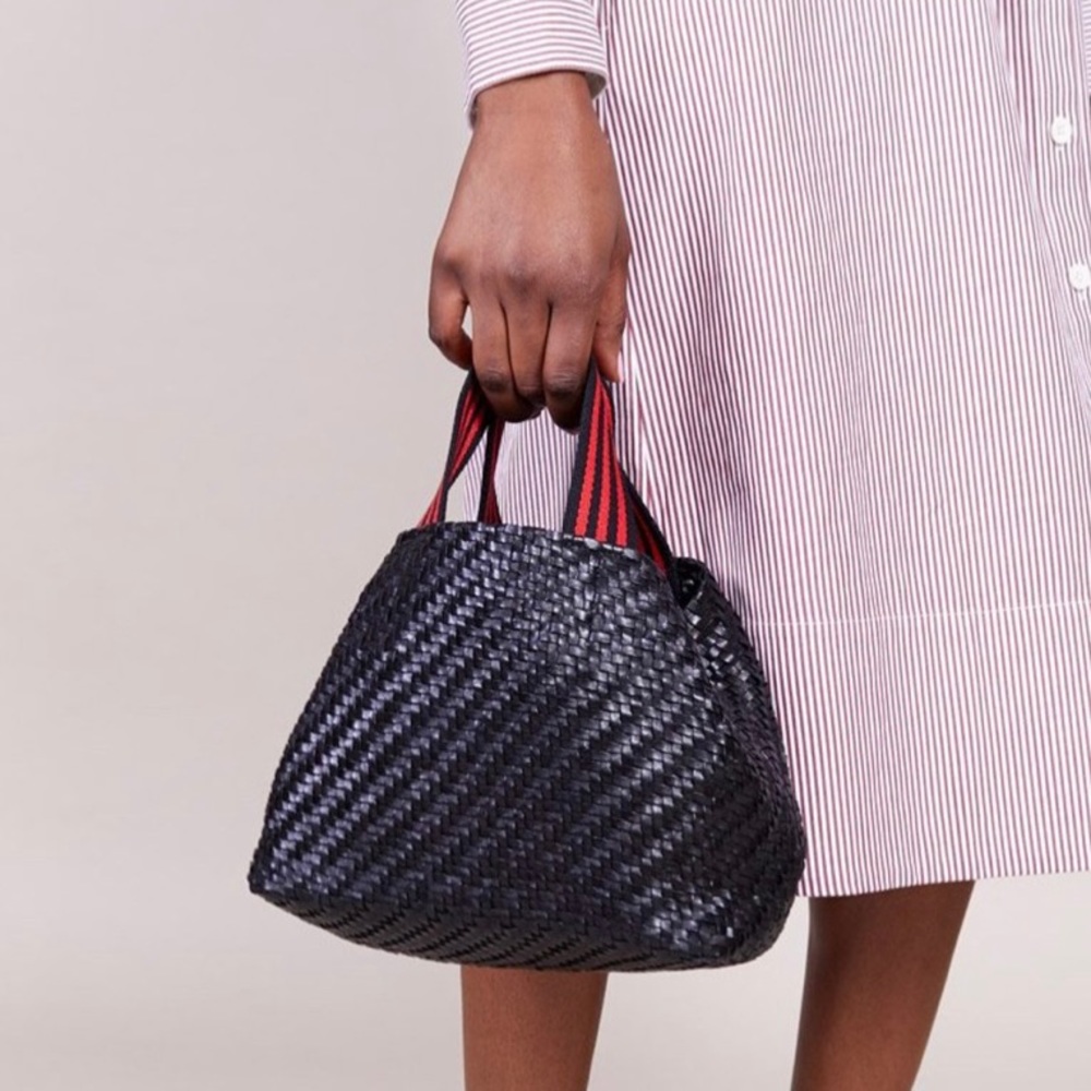 Clare V Petit Bateau Woven Tote